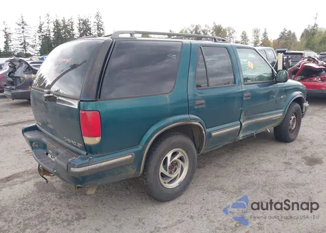 1998 Chevrolet Blazer Lt z USA, uszkodzony, nr VIN 1GNDT13W9W2136128